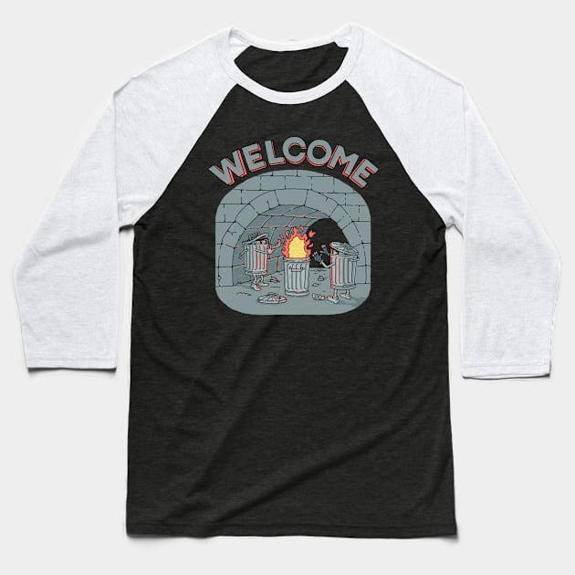 Welcome Baseball T-Shirt by gotoup